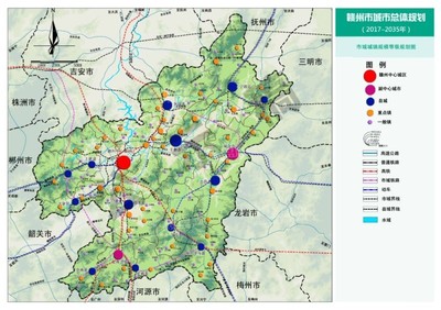 贛州繪就發(fā)展新藍圖 “兩市四區(qū)三軸”引領(lǐng)城市未來高速發(fā)展